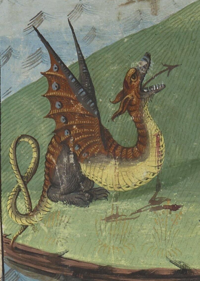 Medieval Dragon Painting At PaintingValley Explore Collection Of 