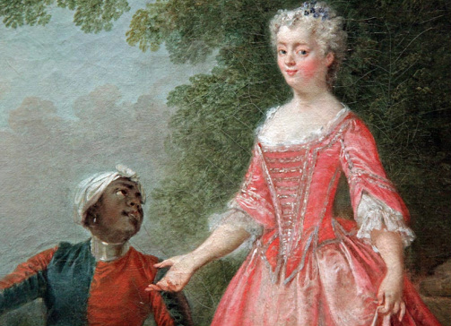 503x364 Middle Ages - Medieval King And Queen Painting