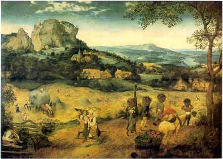 450x322 Hay In Art - Medieval Landscape Painting