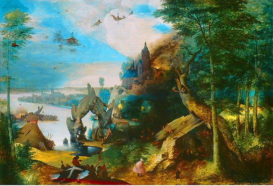 550x375 Medieval Fantasy Landscape Painting Photographic Prints By - Medieval Landscape Painting