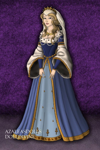 400x600 Medieval Sleeping Beauty By Ladyaquanine73551 - Medieval Princess Painting