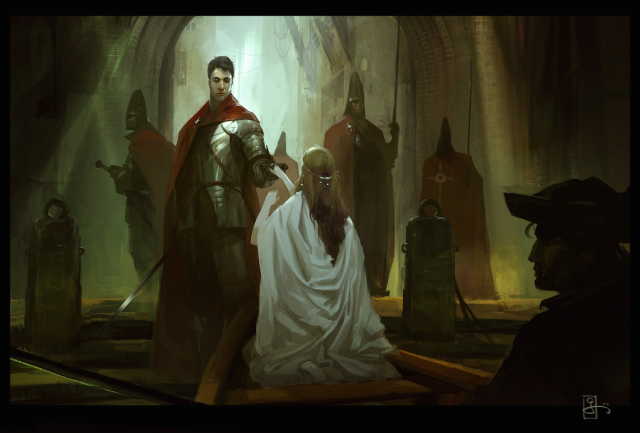 1280x866 Oliver Odmark's Art - Medieval Princess Painting