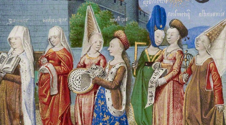 770x427 The Truth About The Princess Hat - Medieval Princess Painting