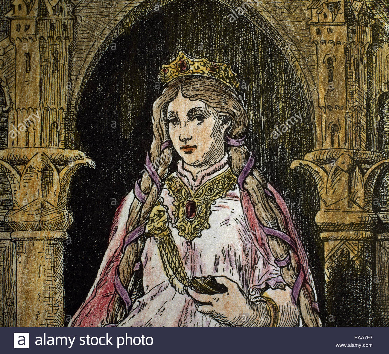 1300x1182 Tristan And Iseult. French Medieval Poetry, Inspired By Celtic - Medieval Princess Painting