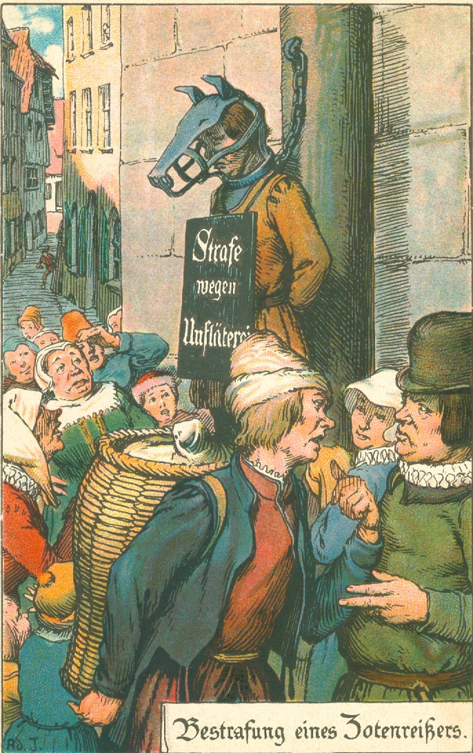 686x1091 Punishment In The Middle Ages - Medieval Torture Painting