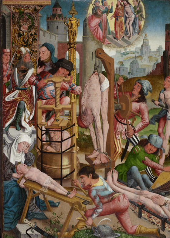 560x786 Torture, Sex And Saints - Medieval Torture Painting