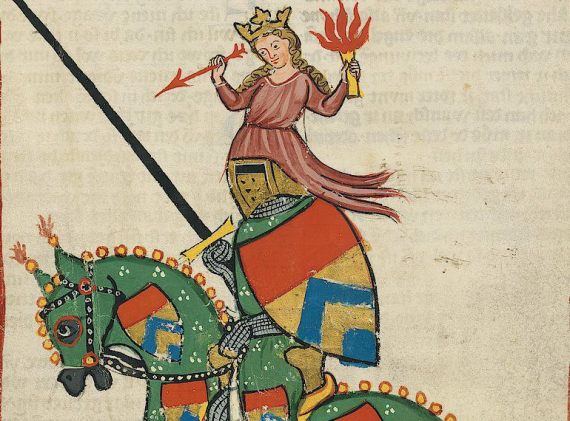 570x421 What Happens On Jousting Tour, Stays On Jousting Tour! - Medieval Tournament Painting