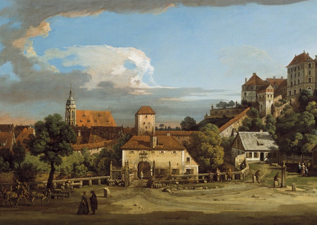 1024x728 Medieval Village Audio Atmosphere - Medieval Village Painting