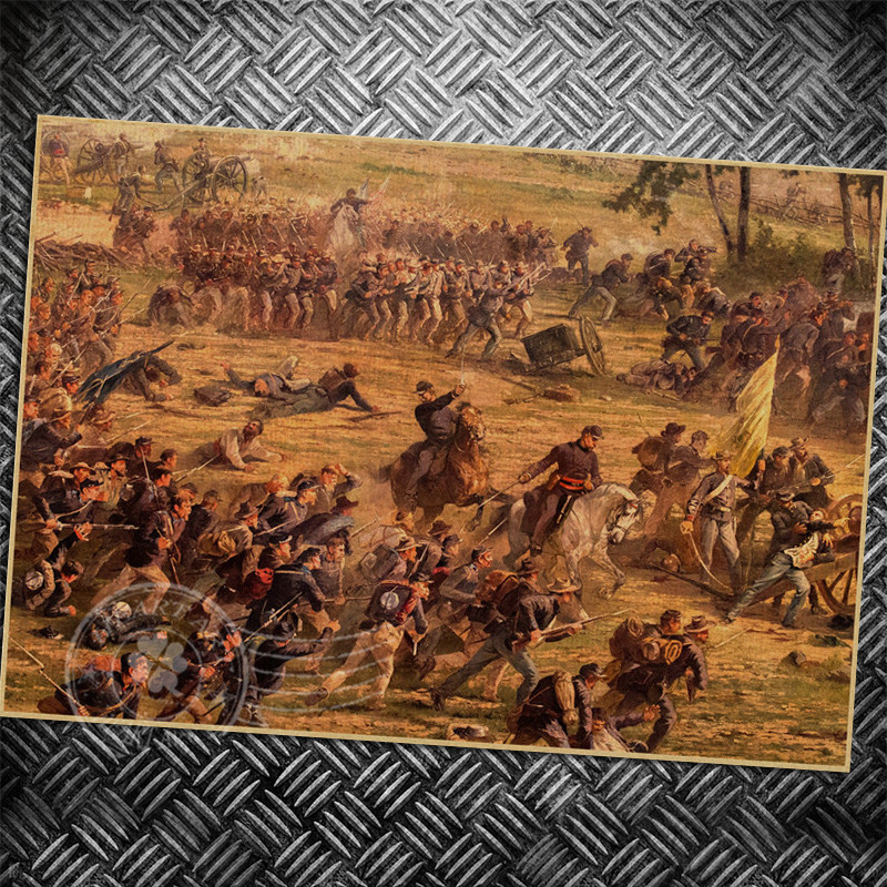 800x800 Vintage Poster Medieval War Chold Retro Poster Wall Old Sticker - Medieval War Painting