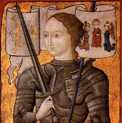 506x510 Ten Medieval Warrior Women - Medieval Woman Painting