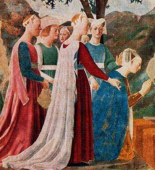 316x346 Desire - Medieval Woman Painting