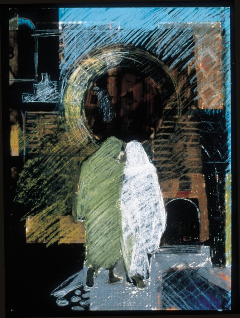 770x1017 Saatchi Art Medina Painting By Joan Skogsberg Sanders - Medina Painting