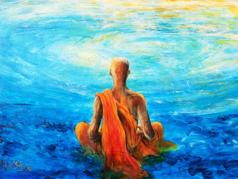800x600 Meditation Painting - Meditation Painting