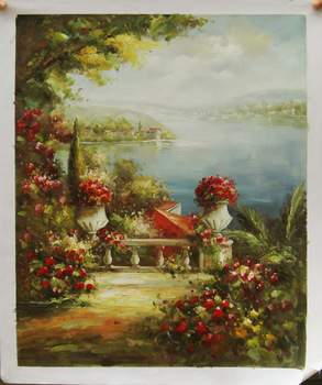 293x350 Natural Scenery Wall Picture High Quality Home Decor Great Artwork - Mediterranean Landscape Painting