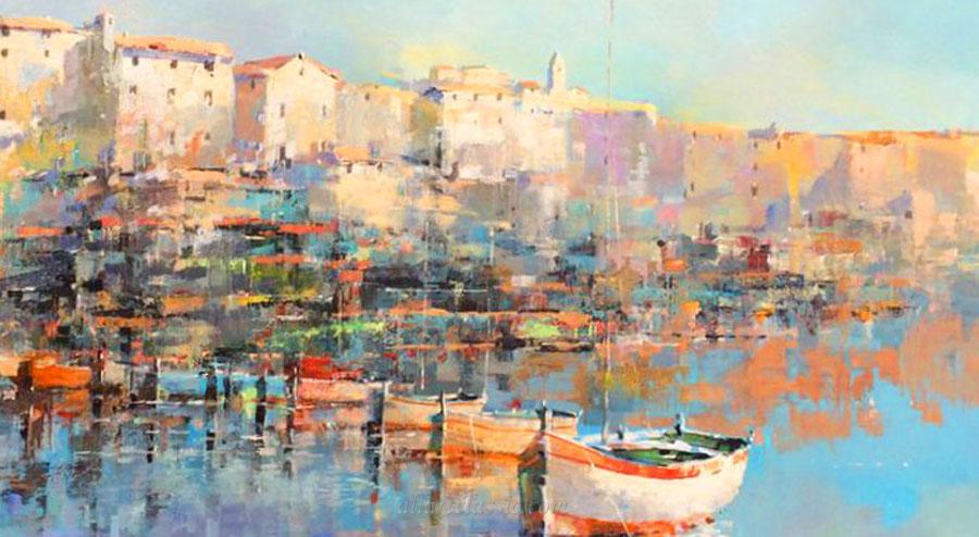 Mediterranean Painting at PaintingValley.com | Explore collection of ...