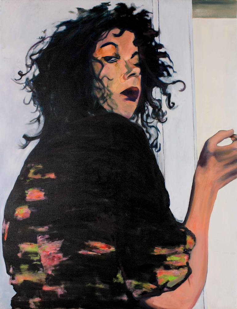 770x1004 Saatchi Art Medusa Painting By Anne Risum - Medusa Painting