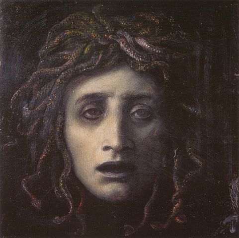 481x480 Filemedusa.jpg - Medusa Painting