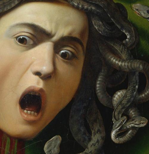 500x517 Medusa (Caravaggio) - Medusa Painting By Caravaggio