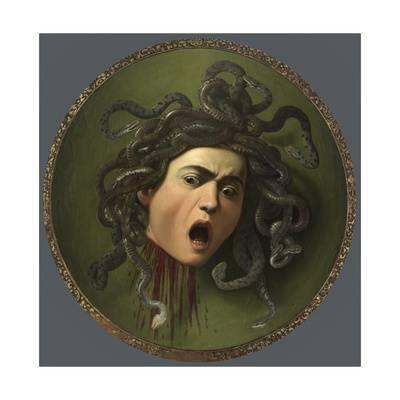 400x400 Medusa Art Print By Caravaggio - Medusa Painting By Caravaggio