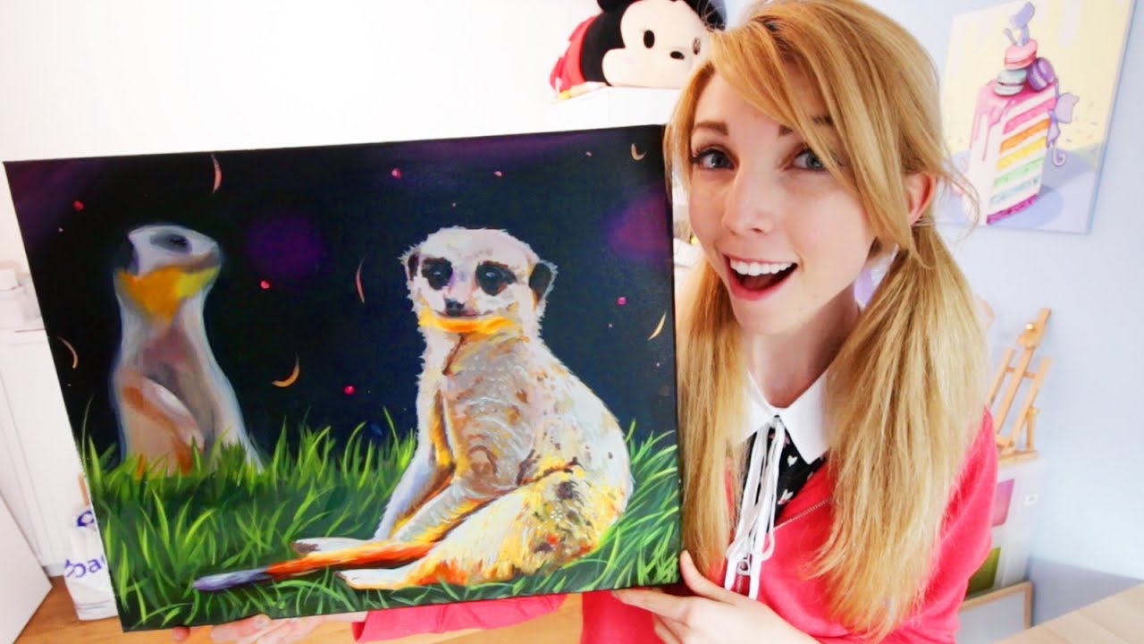 1280x720 Meerkat Art Thing - Meerkat Painting