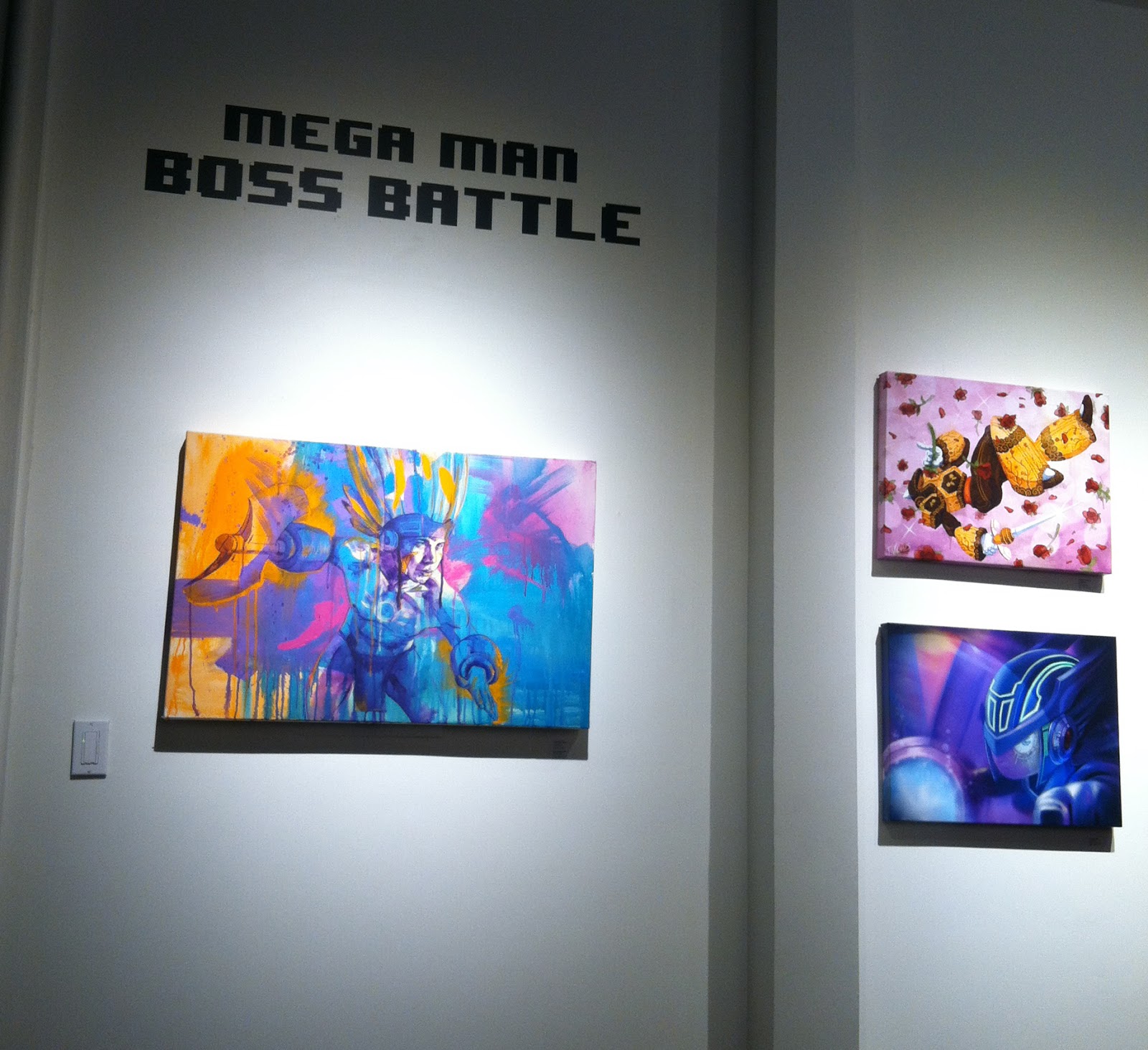 1600x1463 Mega Man Paintings - Mega Man Painting