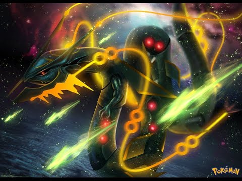 480x360 Mega Rayquaza Speed Painting - Mega Painting