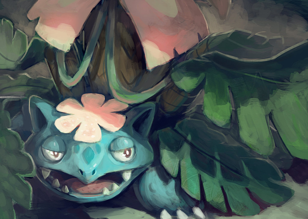 1024x727 Mega Venusaur By Seyanni - Mega Painting