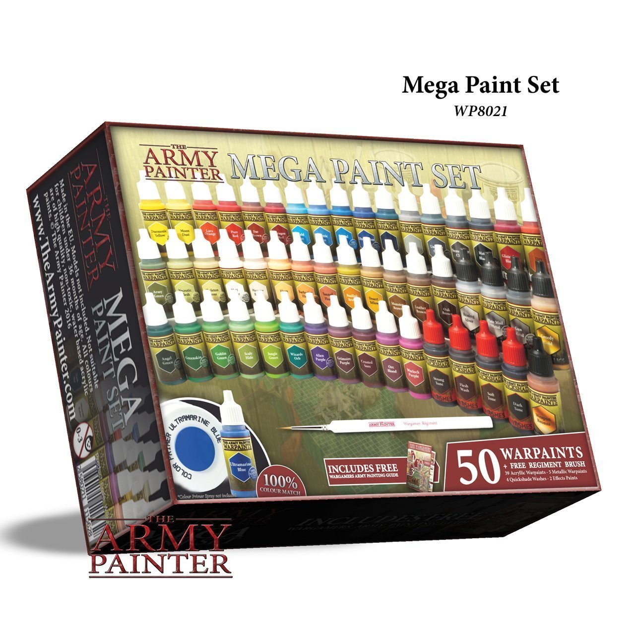 1280x1280 The Army Painter Warpaints Mega Paint Set 2017 - Mega Painting