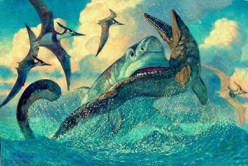 800x536 Image - Megalodon Painting