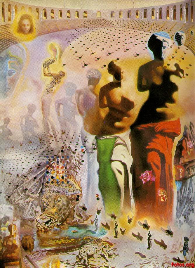 668x917 Salvador Dali Museum, St. Petersburg, Florida - Melting Clocks Painting Name