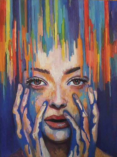 372x500 Melting - Melting Painting