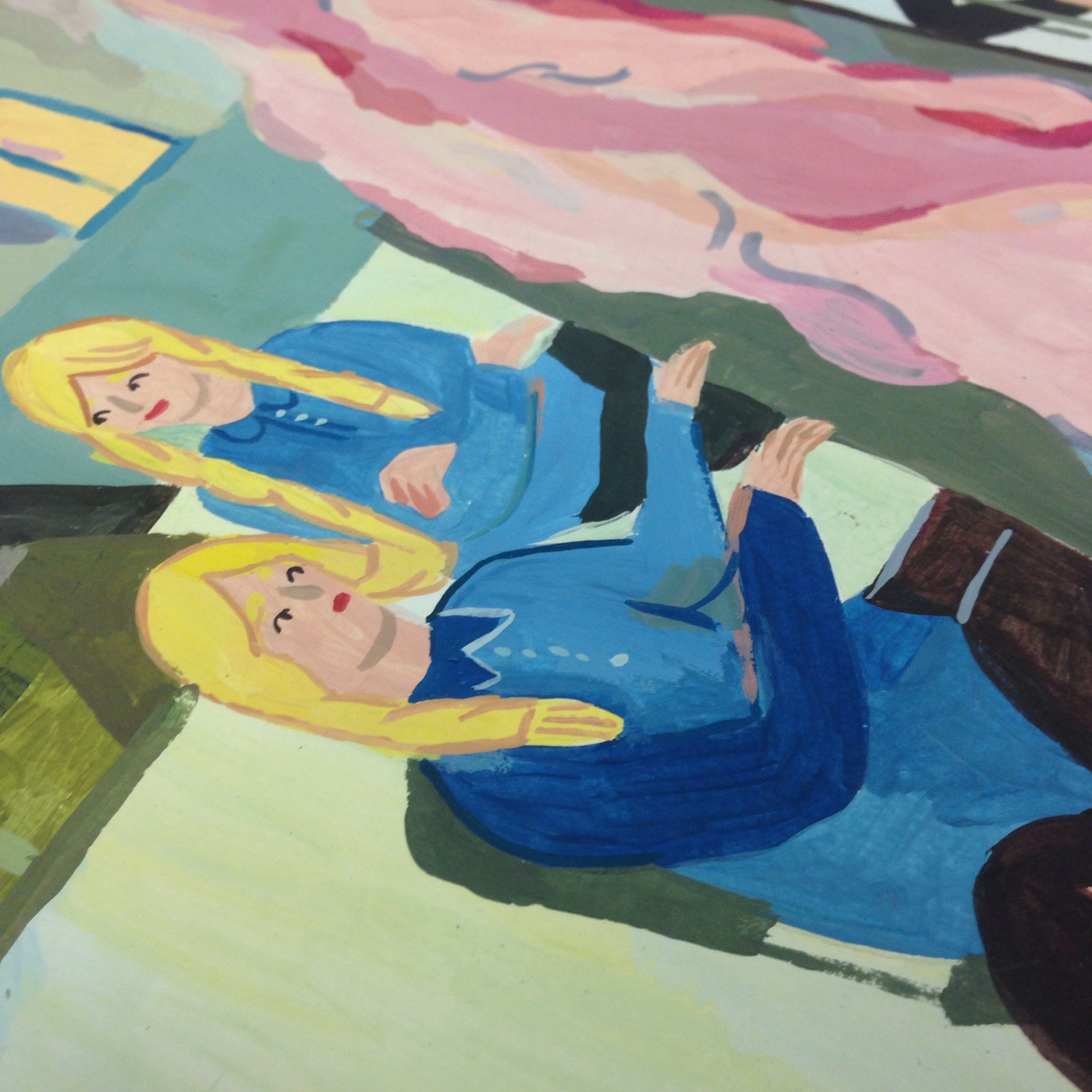 2049x2049 Melting Ice Painting - Melting Painting