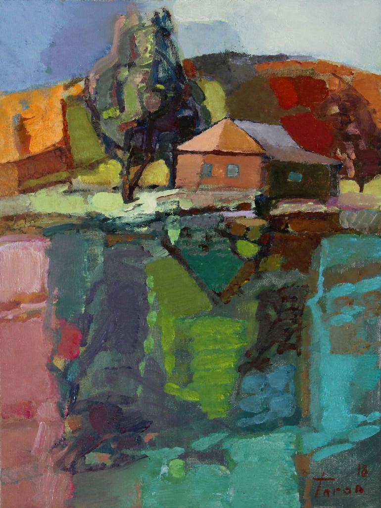 770x1027 Saatchi Art Snow Is Melting Painting By Taron Khachatryan - Melting Painting