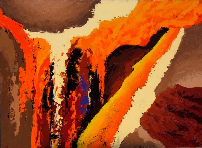 770x564 Saatchi Art Melting Painting By Attilio Radice - Melting Painting