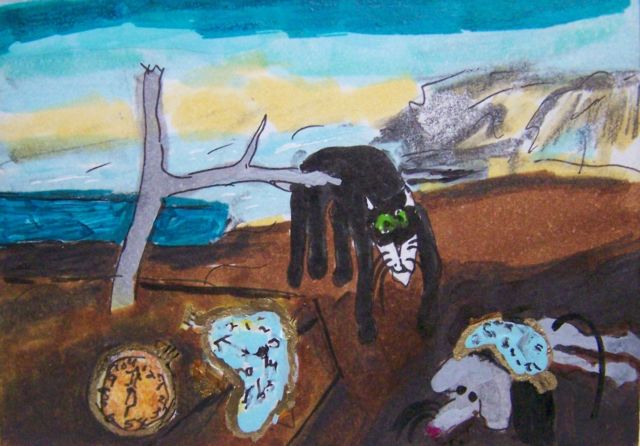 640x446 Nfac Collection On Ebay! - Melting Time Painting