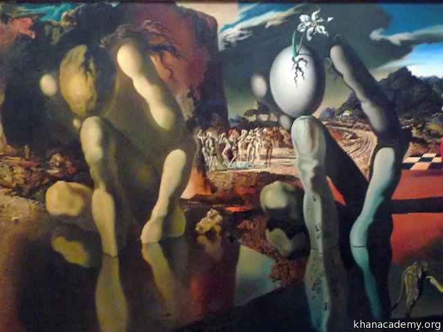 640x480 Dali, The Persistence Of Memory (Video) Khan Academy - Melting Time Painting