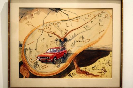 550x366 Famous Melting Watch - Melting Watch Painting