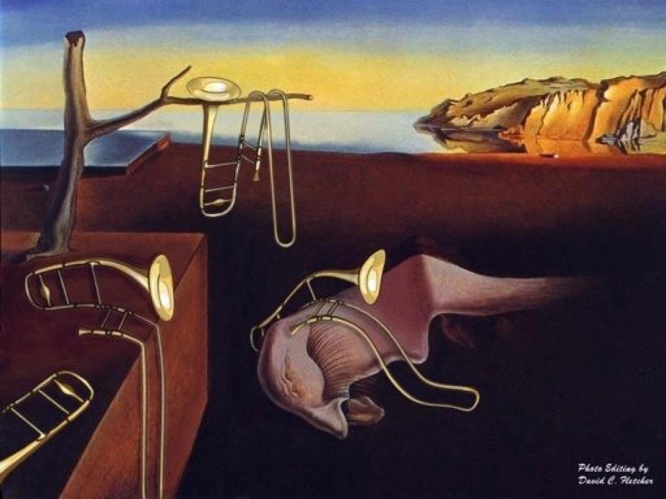 960x720 Salvador Dali Watch Painting Melting Clock Tattoo Inspiration - Melting Watch Painting