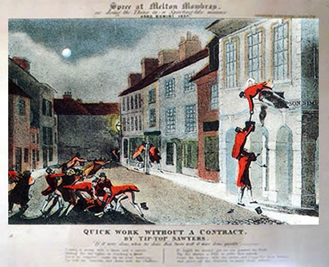 481x390 Paint The Town Red' - Melton Painting