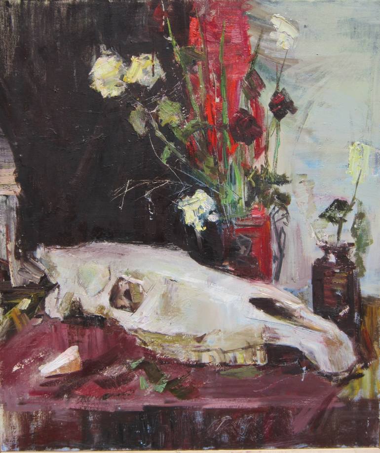 770x917 Saatchi Art - Memento Mori Painting