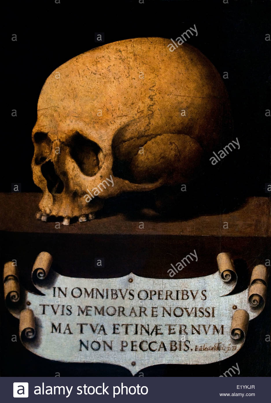 937x1390 Skull Painting Memento Mori Stock Photos Amp Skull Painting Memento - Memento Mori Painting