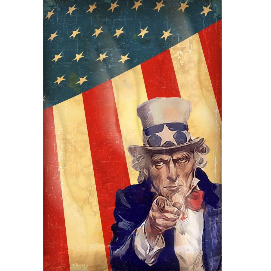 900x900 4th Of July Or Memorial Day Yard Art - Memorial Day Painting