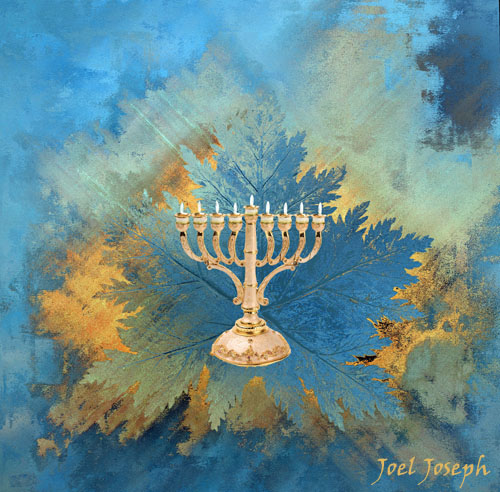 Menorah Painting at PaintingValley.com | Explore collection of Menorah ...