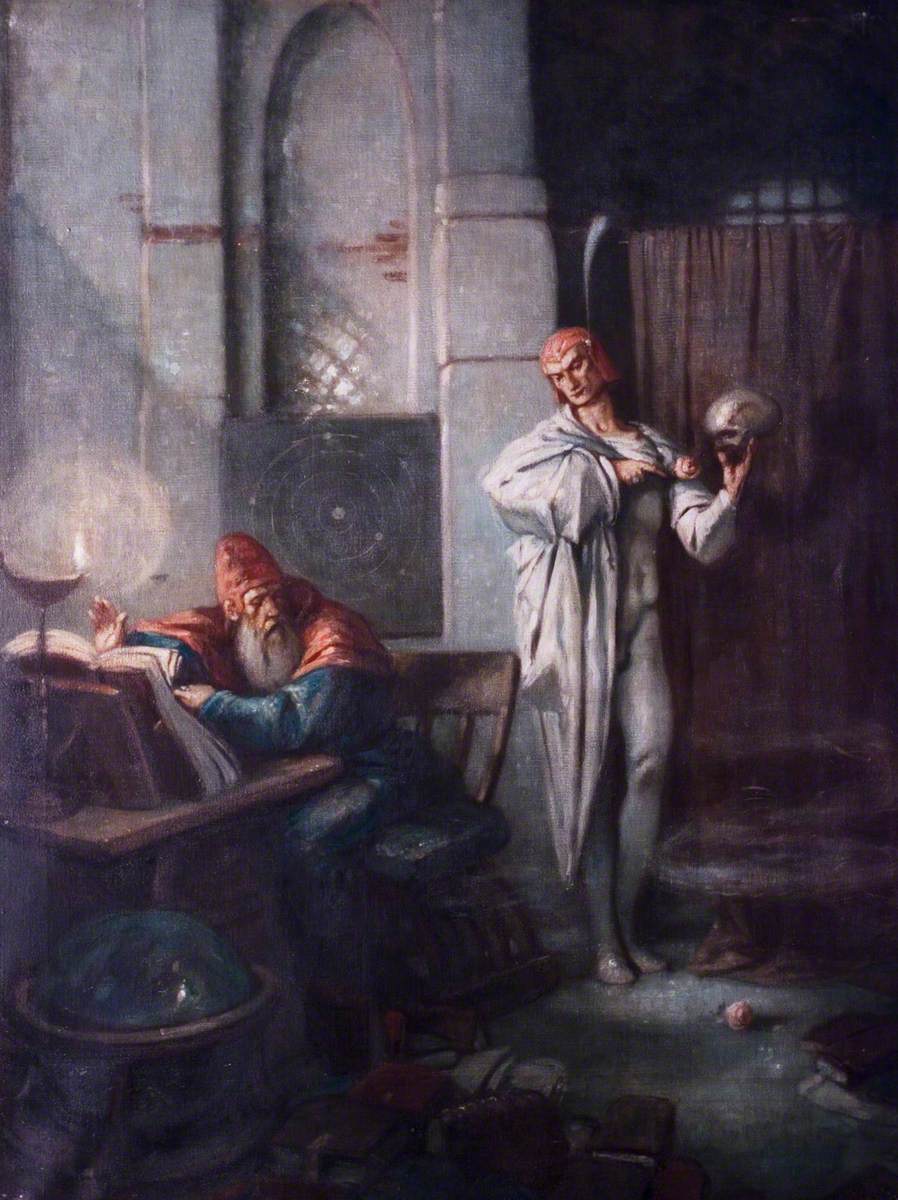 898x1200 Faust And Mephistopheles Art Uk - Mephistopheles Painting