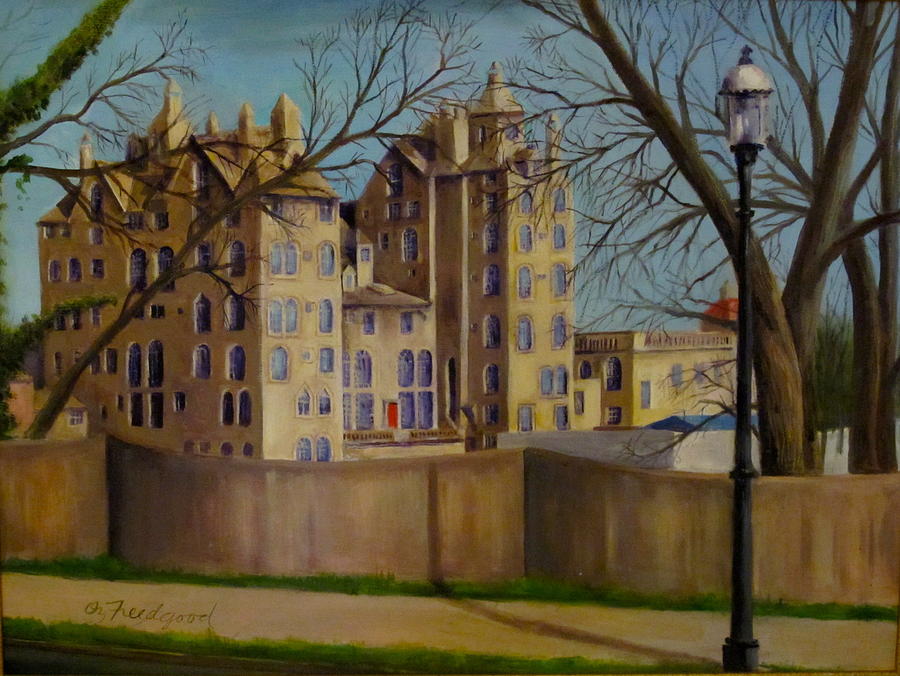 900x676 Mercer Museum Painting By Oz Freedgood - Mercer Painting