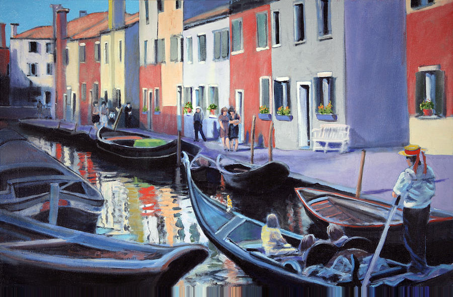 900x591 The Merchant Of Venice Painting By David Zimmerman - Merchant Of Venice Painting