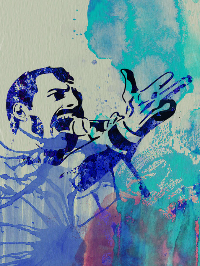 677x900 Freddie Mercury Queen Painting By Naxart Studio - Mercury Painting