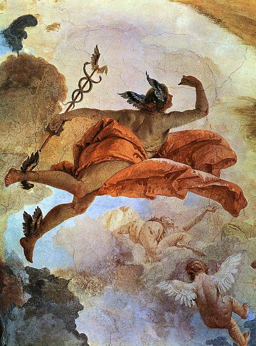 523x707 Top 10 Mercury Retrograde List Mythology - Mercury Painting