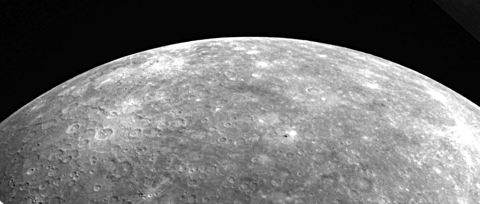 940x400 Planet Mercury Blackened By Billions Of Years Of Comet Dust - Mercury Planet Painting