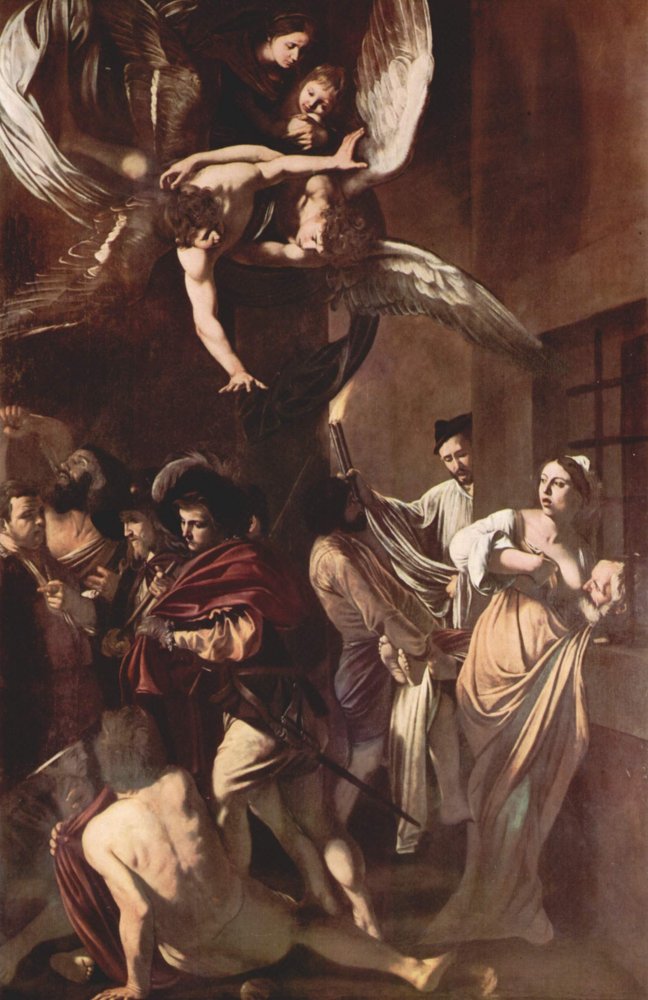 648x1000 Caravaggio The Seven Works Of Mercy - Mercy Painting